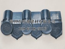 仿古瓦滴水檐古城灰別墅瓦配件